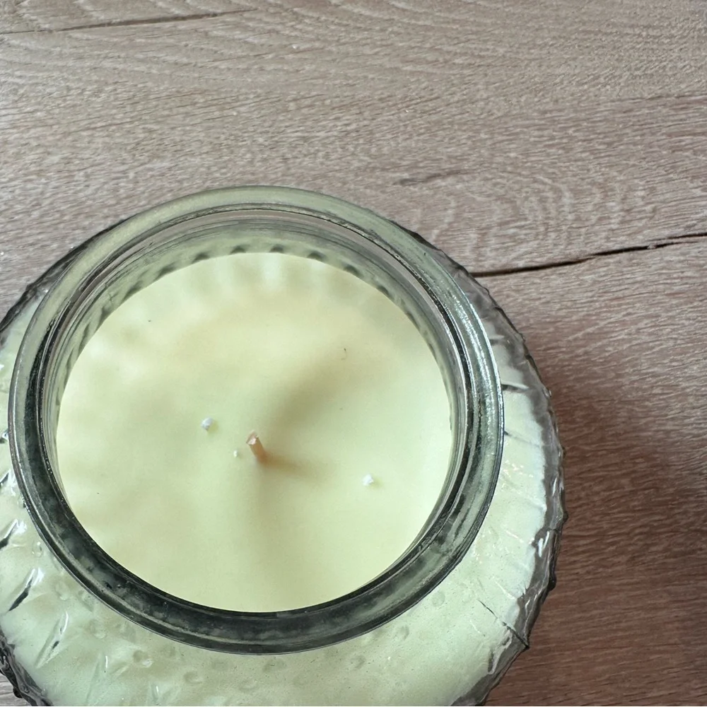 Eucalyptus Mint Leaf Succulent Candle